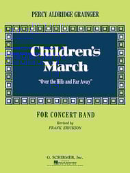 cover Children's March Concert Band sheet music cover